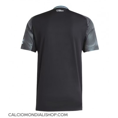 Maglie da calcio Aston Villa Seconda Maglia 2025-26 Manica Corta Maglie da calcio Aston Villa Seconda Maglia 2025-26 Manica Corta